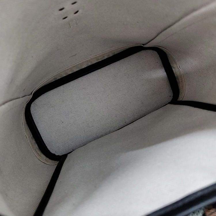 Pre Owned Goyard Black PVC Goyard Alpine Backpack Mini