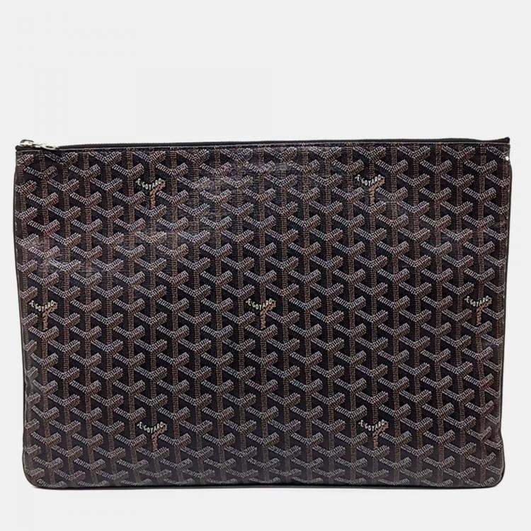 Pre Owned Goyard Multicolor Leather Senna GM