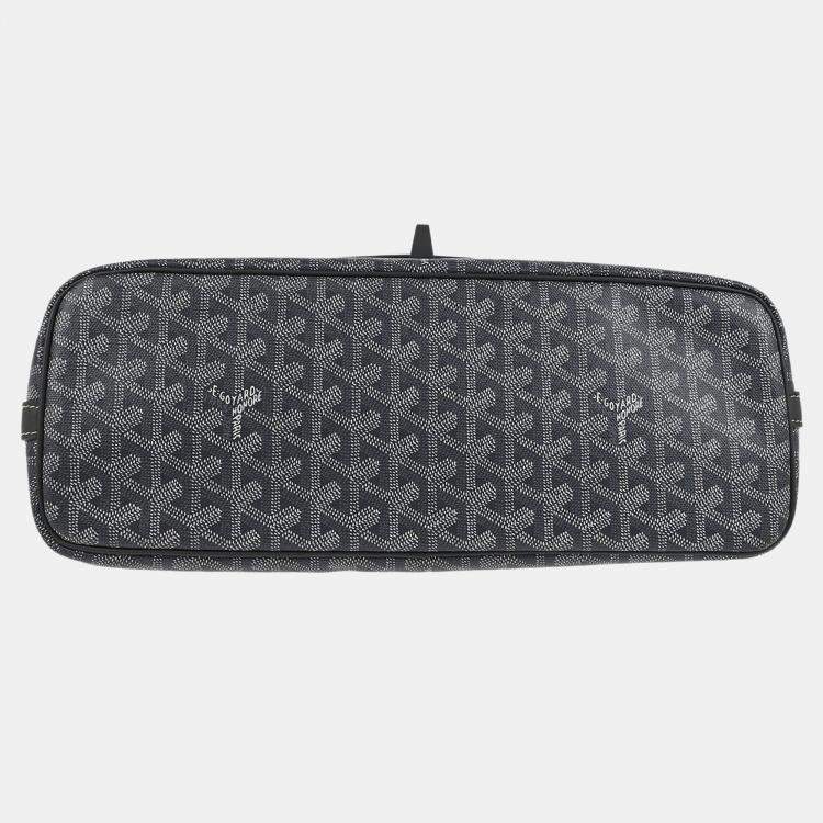 Pre Owned Goyard Gray Capetien MM Messenger Bag