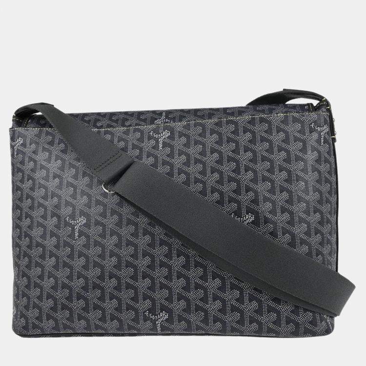 Pre Owned Goyard Gray Capetien MM Messenger Bag