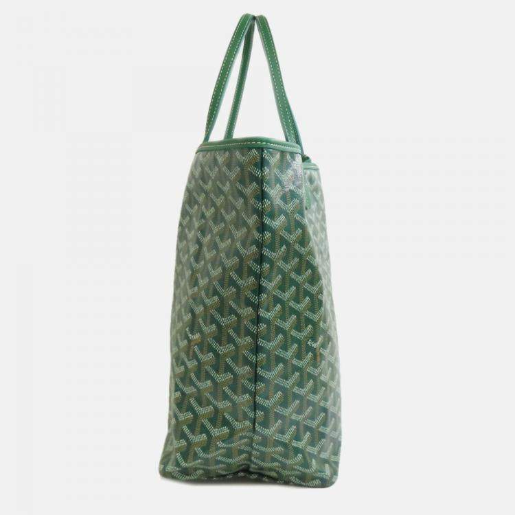 Pre Owned Goyard Saint Louis Pm Tote Bag In Coated Canvas