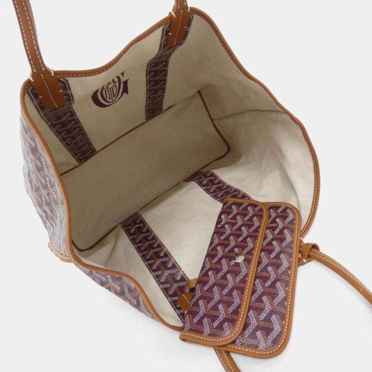 Pre Owned Goyard Saint Louis Pertuis Pm Handbag