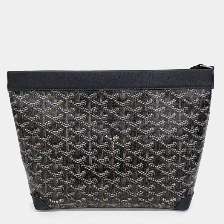 Pre Owned Goyard Multicolor Coated canvas Conti Pouch