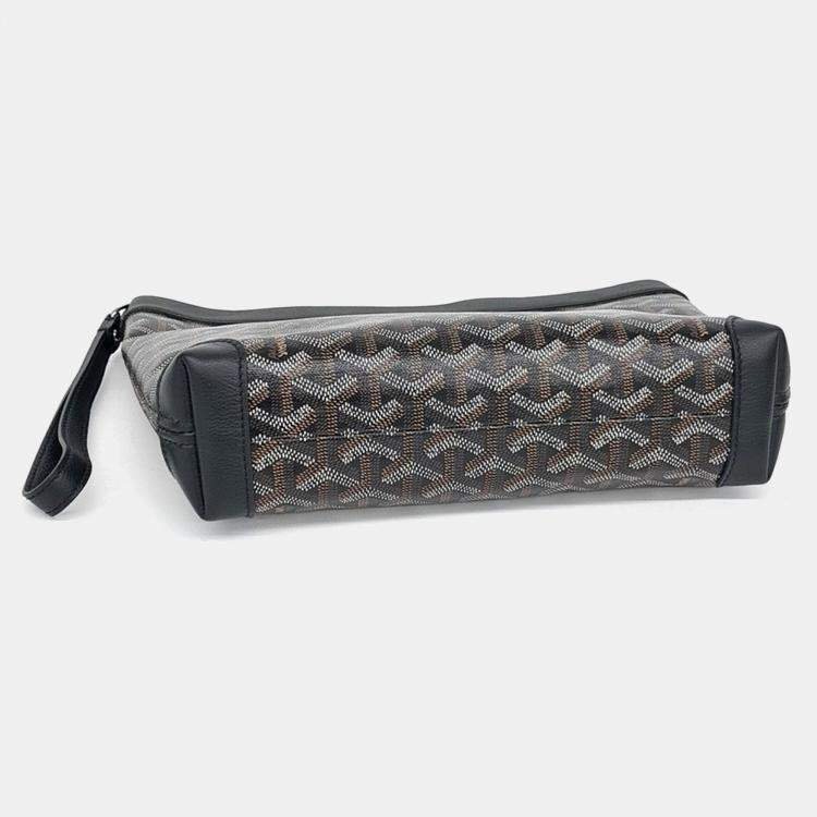 Pre Owned Goyard Multicolor Coated canvas Conti Pouch