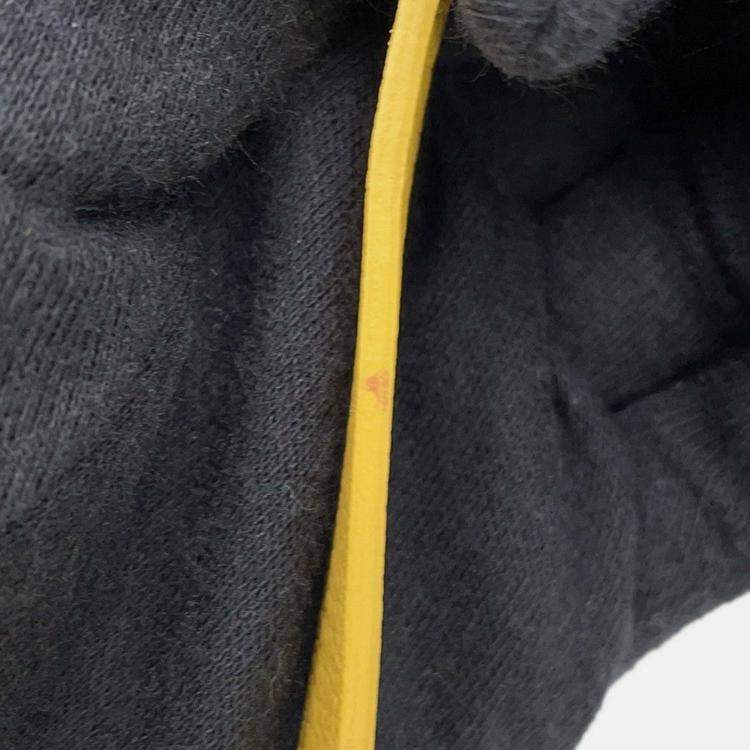 Pre Owned Goyard Menodiaire Trunk Shoulder Bag Gold/Yellow Pvc Leather