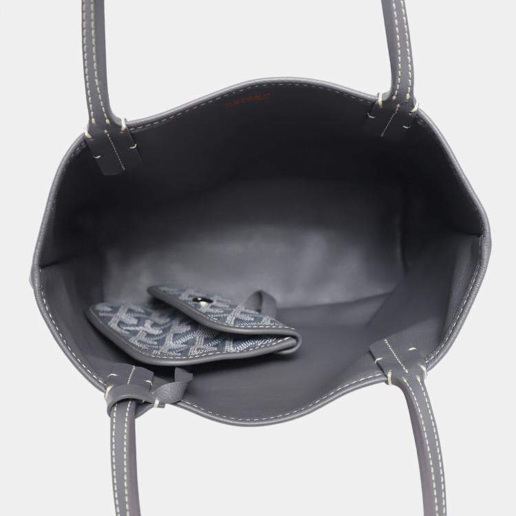 Pre Owned Goyardine Reversible Mini Anjou Bag