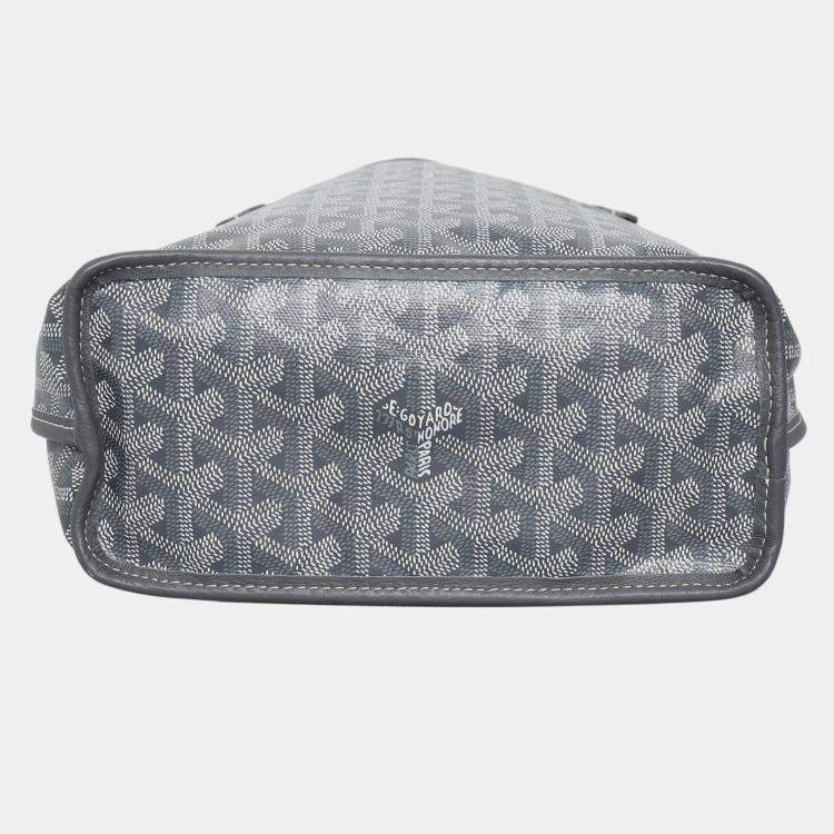 Pre Owned Goyardine Reversible Mini Anjou Bag