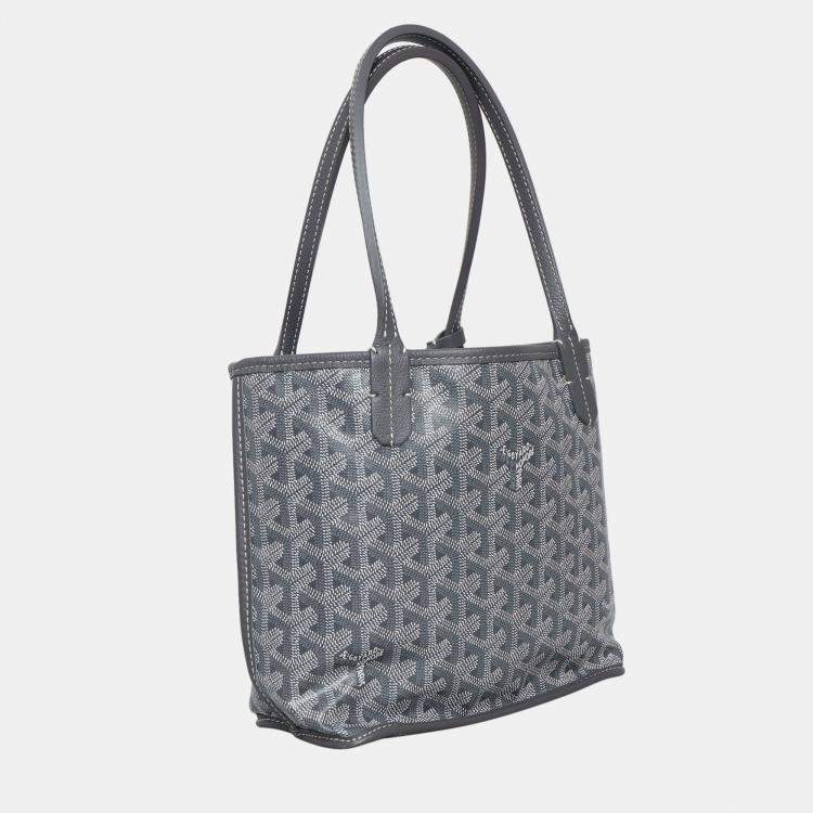 Pre Owned Goyardine Reversible Mini Anjou Bag