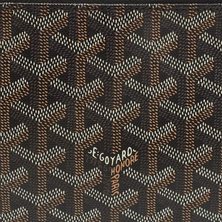 Pre Owned حقيبة صغيرة جويارد سينات كانفاس مقوى جوياردين رصاصي MM