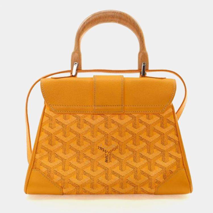Pre Owned Goyard Goyardine Saigon Souple Mini