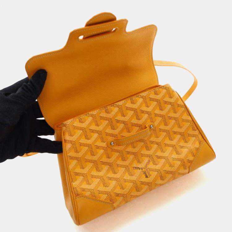 Pre Owned Goyard Goyardine Saigon Souple Mini