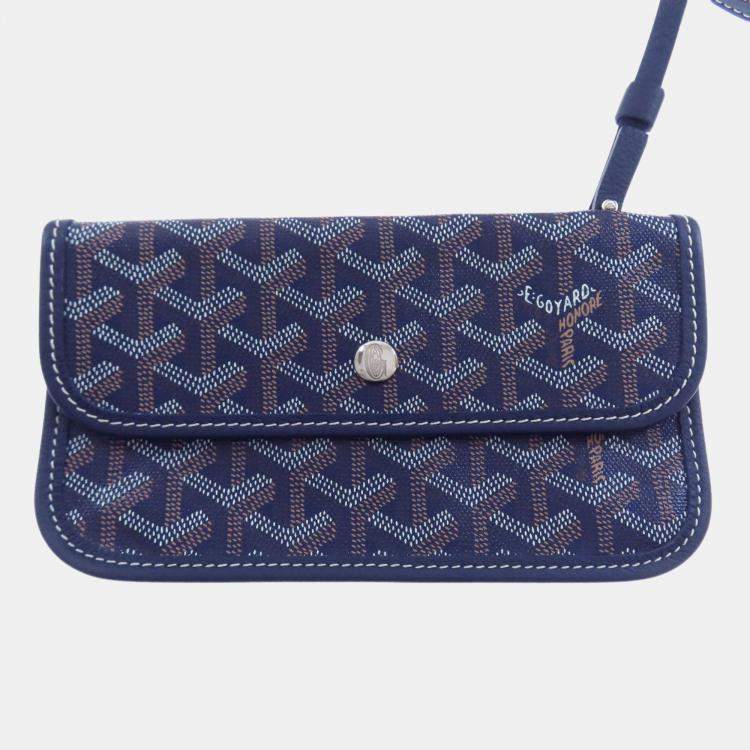 Pre Owned Goyard Saint Louis Pm Tote Bag In Coated Canvas