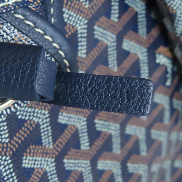 Pre Owned Goyard Saint Louis Pm Tote Bag In Coated Canvas