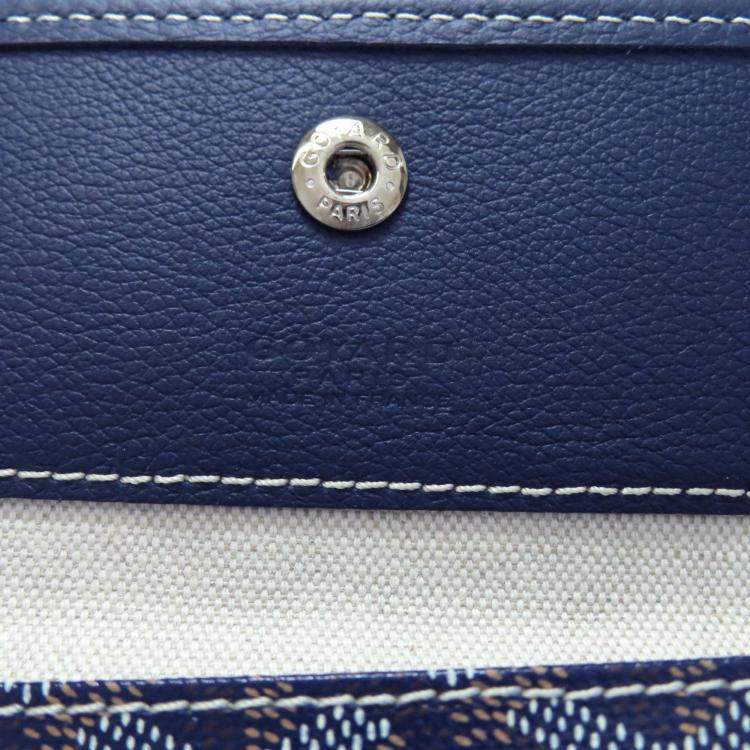 Pre Owned Goyard Saint Louis Pm Tote Bag In Coated Canvas