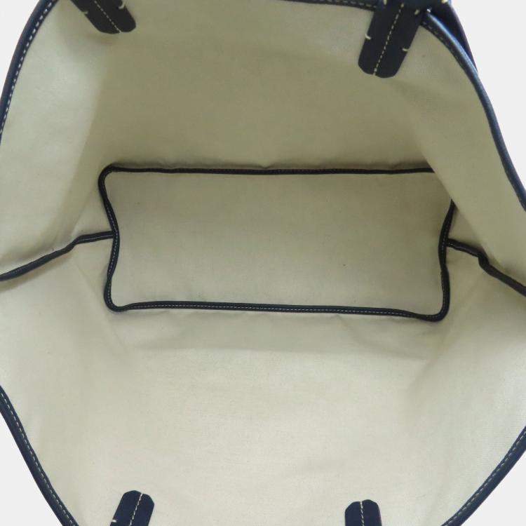 Pre Owned Goyard Saint Louis Pm Tote Bag In Coated Canvas