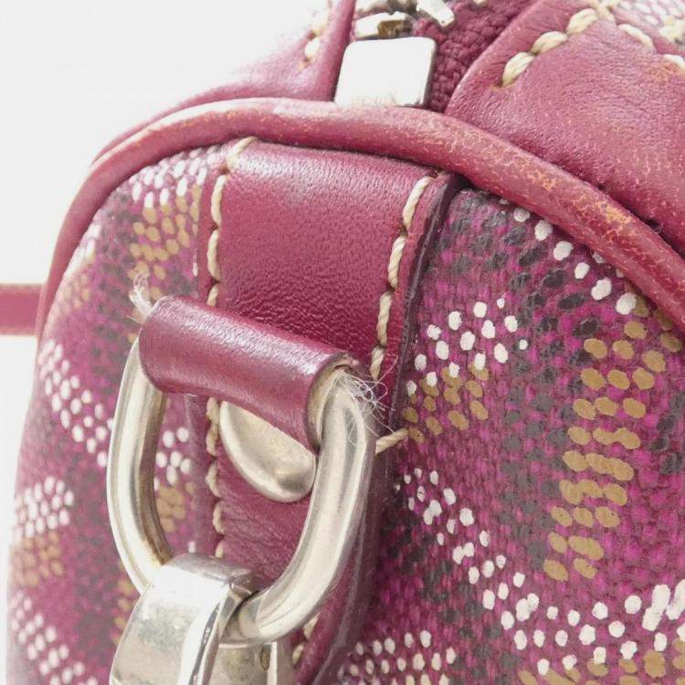 Pre Owned Goyard Croisiere Boston Bag