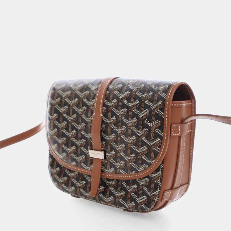 Pre Owned Goyard Goyardine Belvedere PM