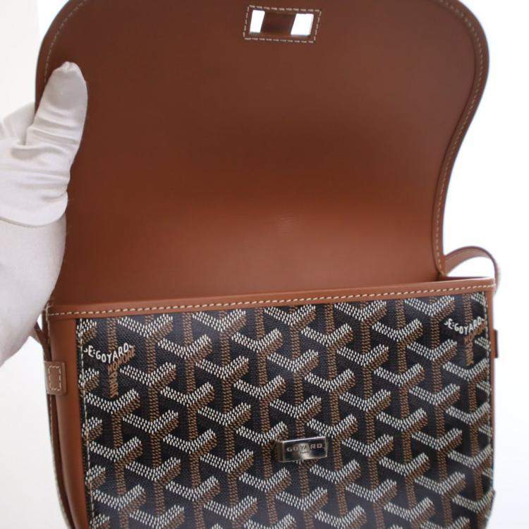 Pre Owned Goyard Goyardine Belvedere PM