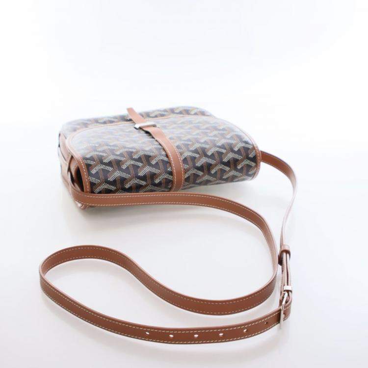 Pre Owned Goyard Goyardine Belvedere PM