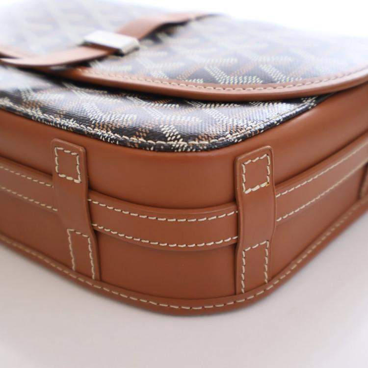 Pre Owned Goyard Goyardine Belvedere PM