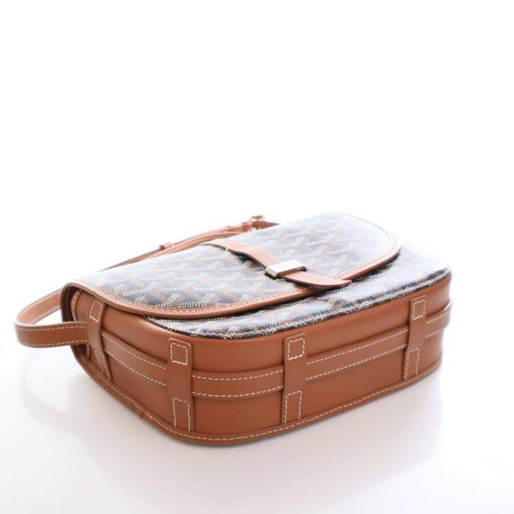 Pre Owned Goyard Goyardine Belvedere PM