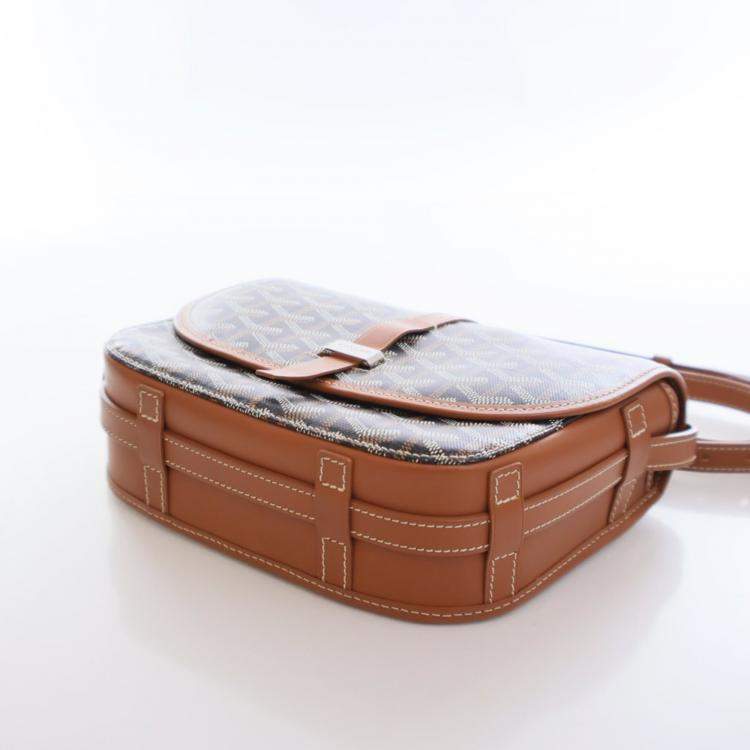 Pre Owned Goyard Goyardine Belvedere PM