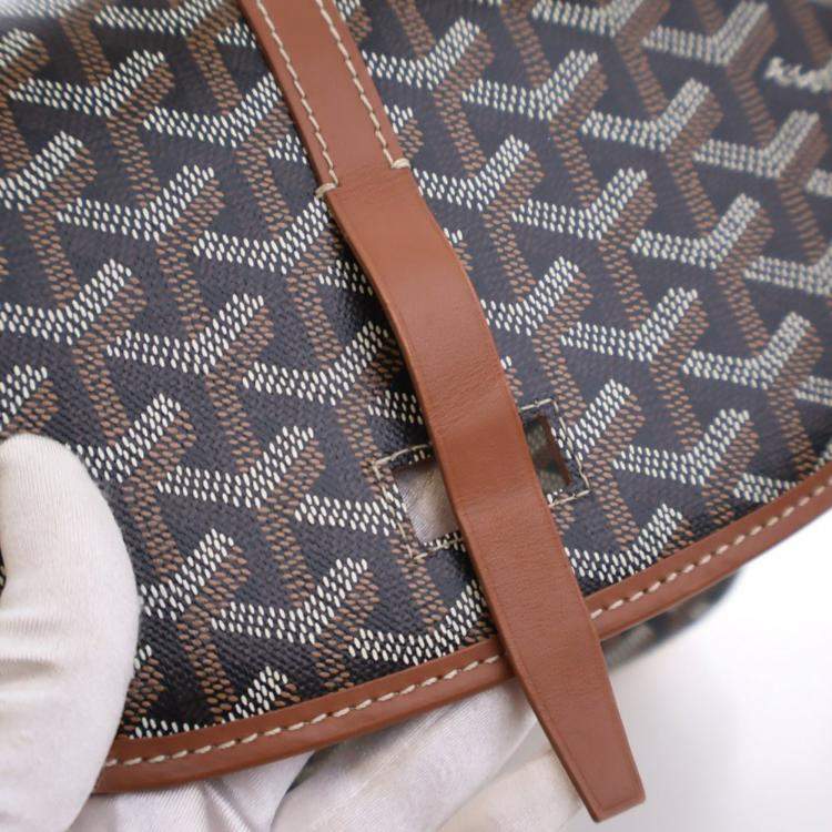 Pre Owned Goyard Goyardine Belvedere PM