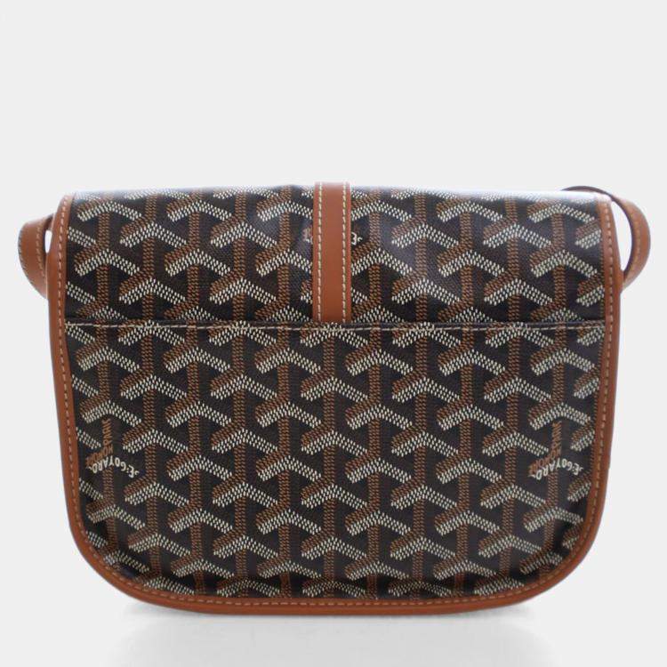 Pre Owned Goyard Goyardine Belvedere PM