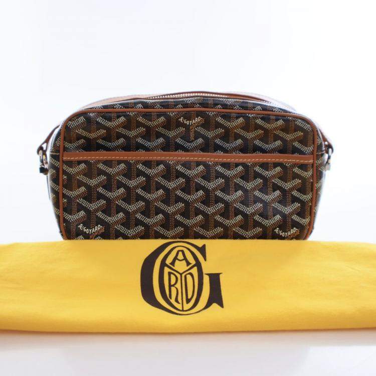 Pre Owned Goyard  Goyardine Sac Cap PM