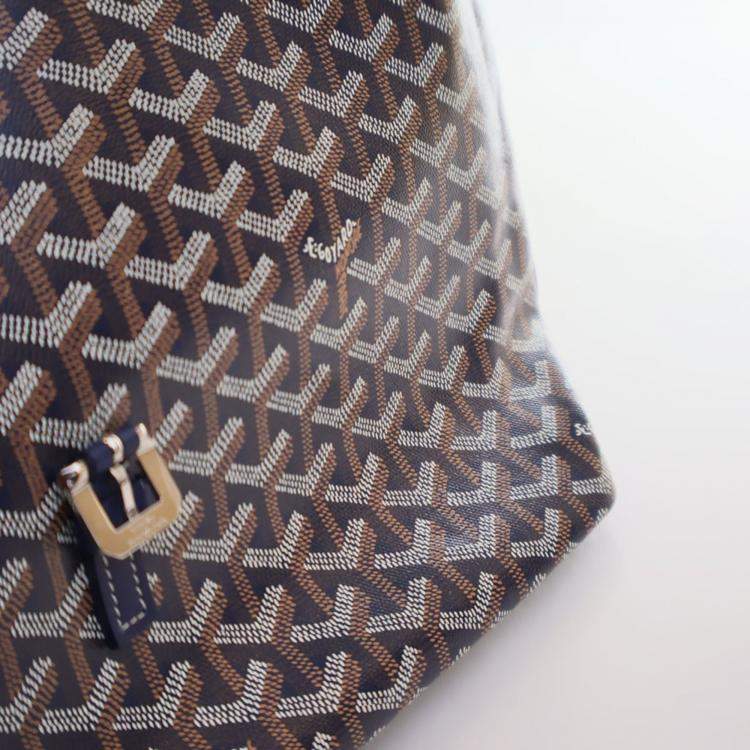 Pre Owned Goyard Goyardine Capetien MM