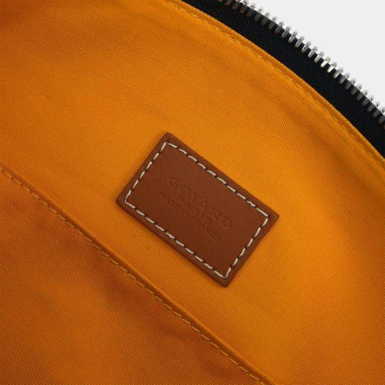 Pre Owned Goyard Black Boeing 25 Trousse Pouch Clutch Bag