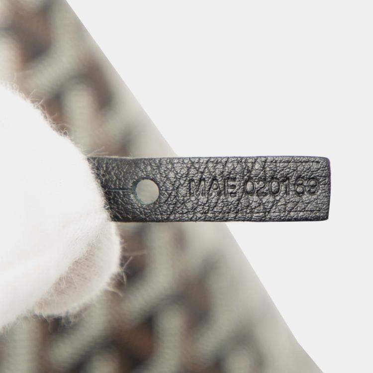 Pre Owned Goyard Black Goyardine Saint Louis GM