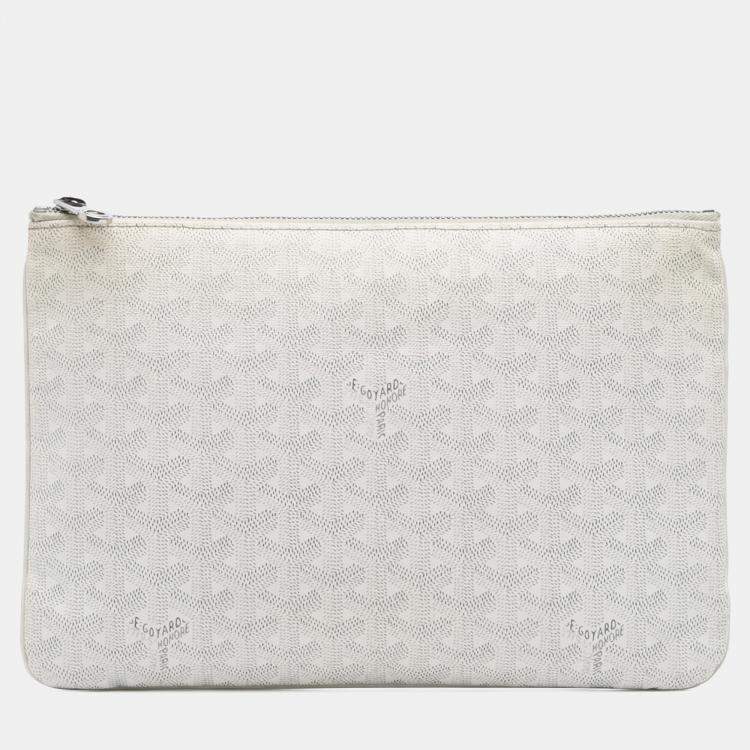 Pre Owned حقيبة سينات متوسطة غويارد بيضاء گوياردين