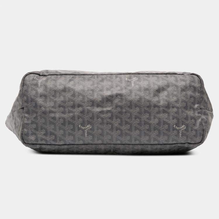 Pre Owned Goyard Goyardine Saint Louis Totes Bag PM