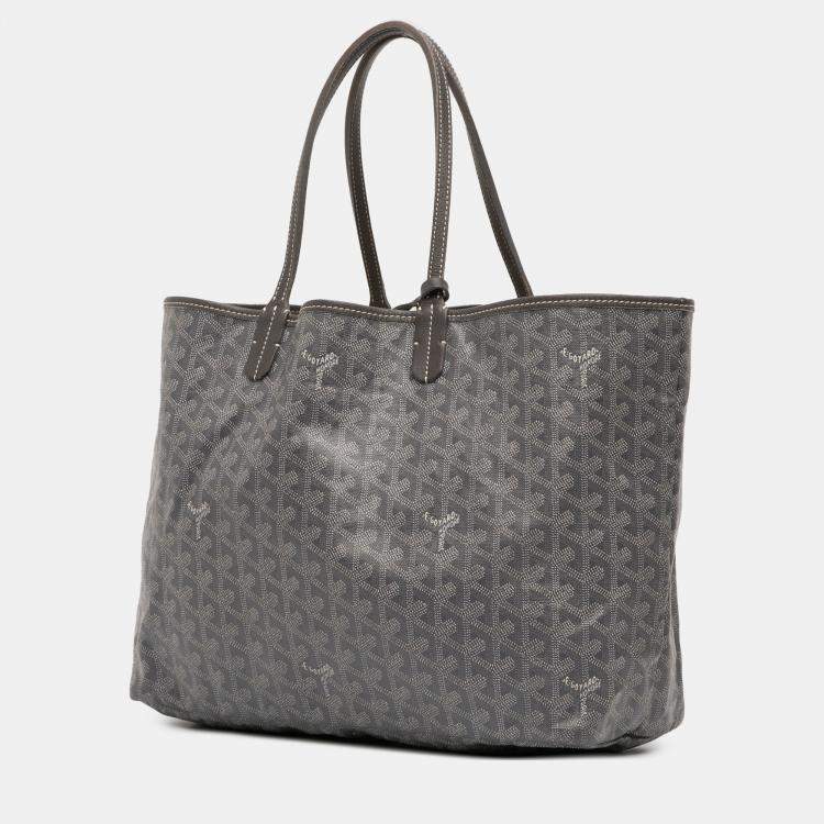 Pre Owned Goyard Goyardine Saint Louis Totes Bag PM