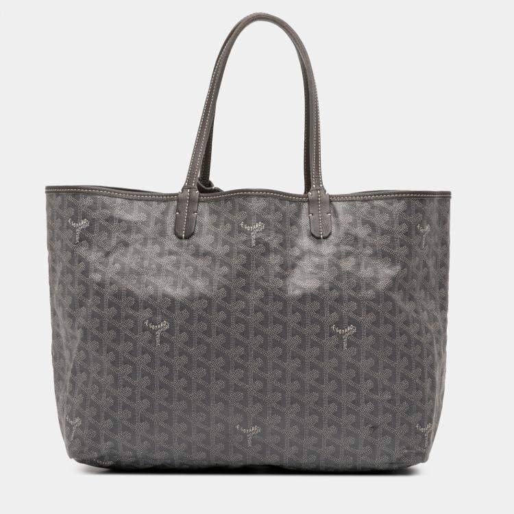 Pre Owned Goyard Goyardine Saint Louis Totes Bag PM
