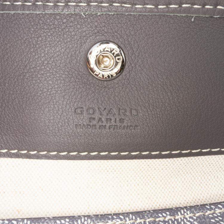 Pre Owned Goyard Goyardine Saint Louis Totes Bag PM