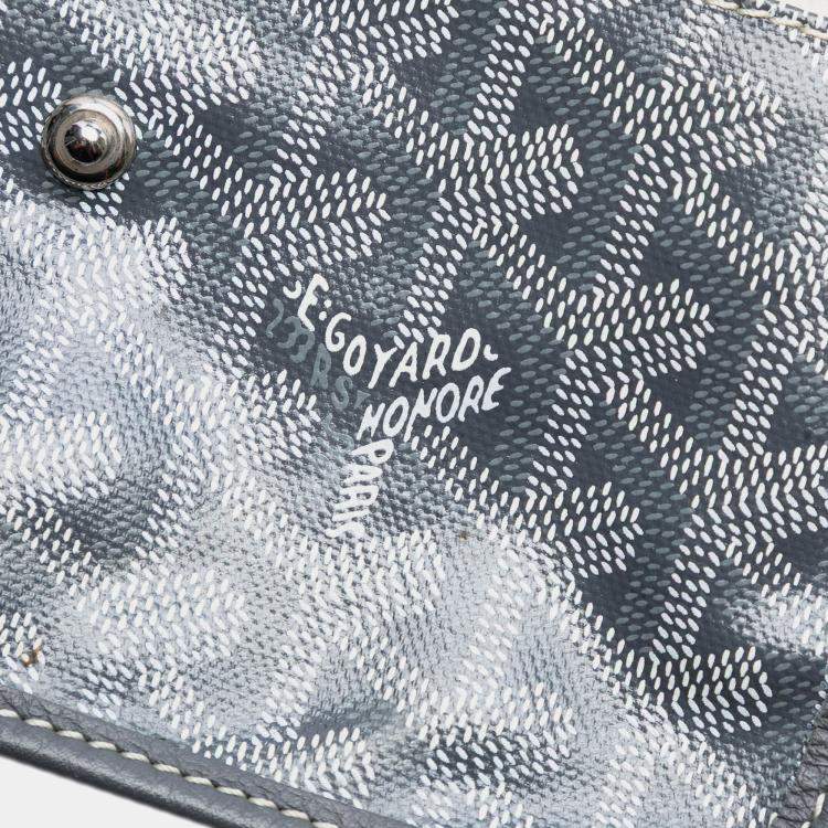 Pre Owned Goyard Goyardine Saint Louis Totes Bag PM