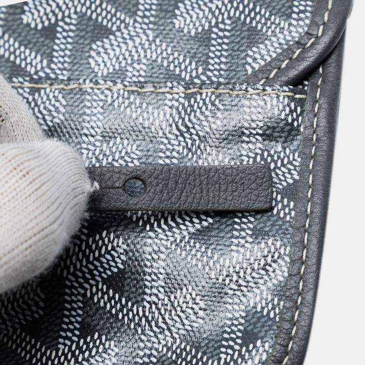 Pre Owned Goyard Goyardine Saint Louis Totes Bag PM