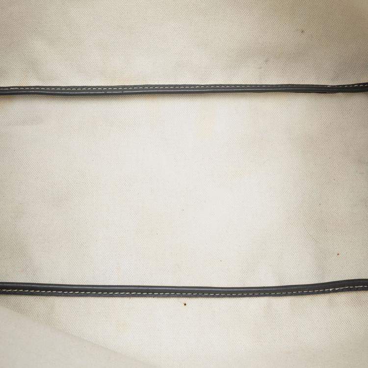 Pre Owned Goyard Goyardine Saint Louis Totes Bag PM