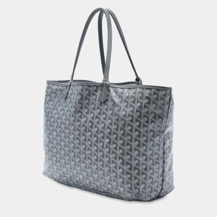 Pre Owned Goyard Goyardine Saint Louis Totes Bag PM
