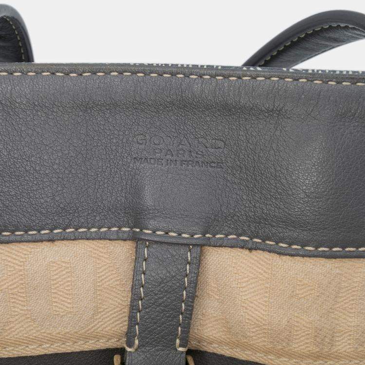 مملوكة مسبقًا Goyardine Voltaire Coated Canvas Bag