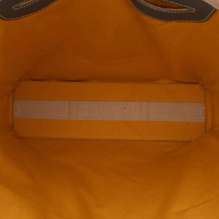 مملوكة مسبقًا Goyardine Voltaire Coated Canvas Bag