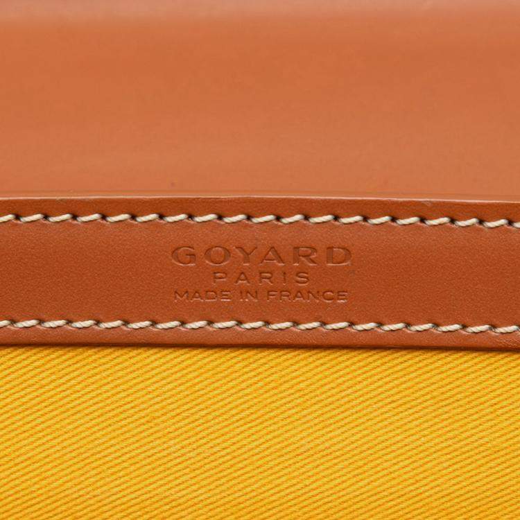 مملوكة  مسبقًا Goyard Black Goyardine Saigon Structured PM
