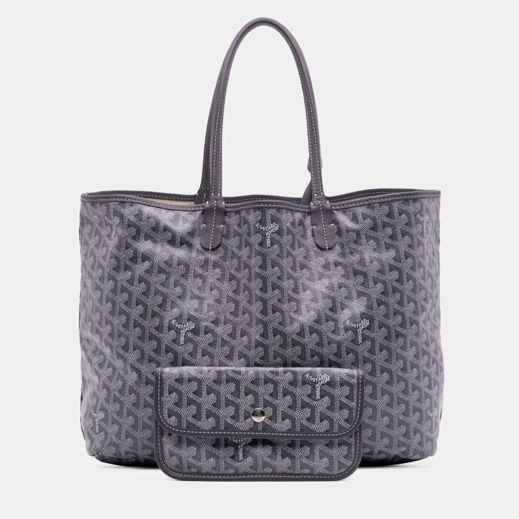 مملوكة مسبقًا Goyard Grey Goyardine Saint Louis PM