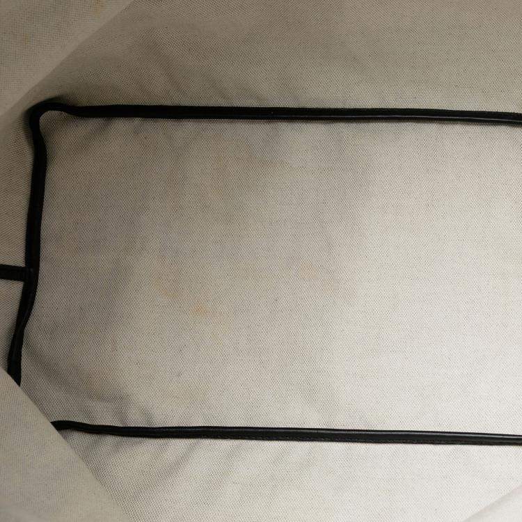 Pre Owned Goyard Coated Canvas Black Goyardine Saint Louis GM