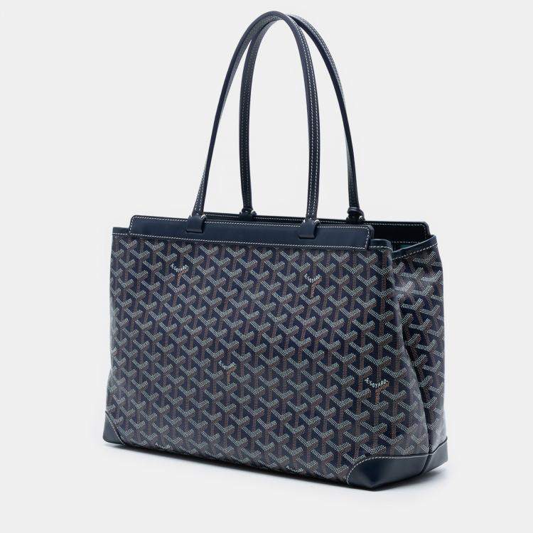 مملوكة مسبقًا Goyard Blue Goyardine Bellechasse PM