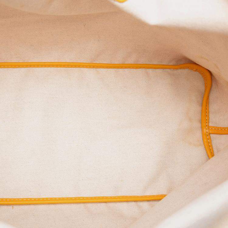 Pre Owned Goyard Yellow Goyard Goyardine Saint Louis PM