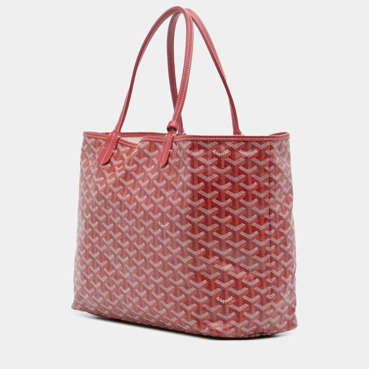 مملوكة مسبقًا Goyard Red Goyardine Saint Louis PM