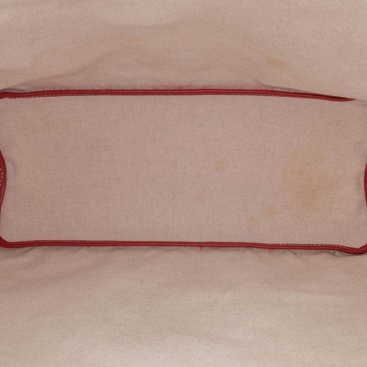 مملوكة مسبقًا Goyard Red Goyardine Saint Louis PM